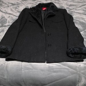 Esprit Black Outerwear with Red Label
